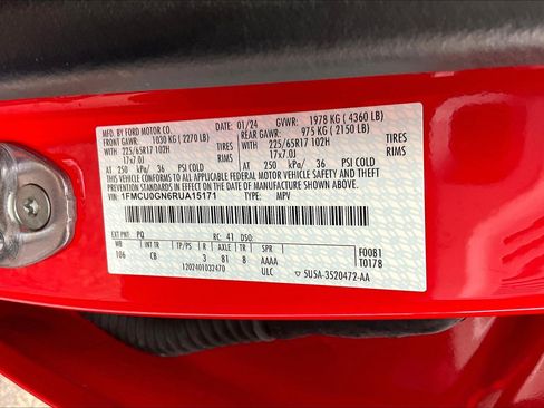 Used 2024 Ford Escape Active w/ Cold Weather Package image 36