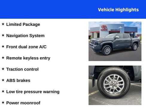 Used 2026 Toyota Tacoma Limited AWD/4WD image 4