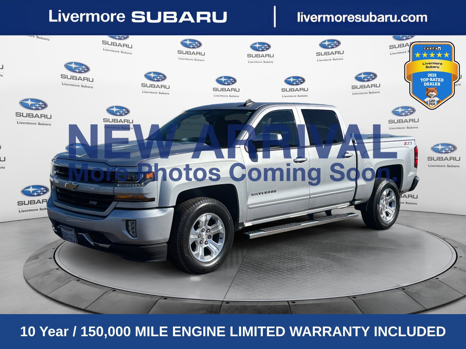 Used 2017 Chevrolet Silverado 1500 LT w/ All Star Edition AWD/4WD image 1