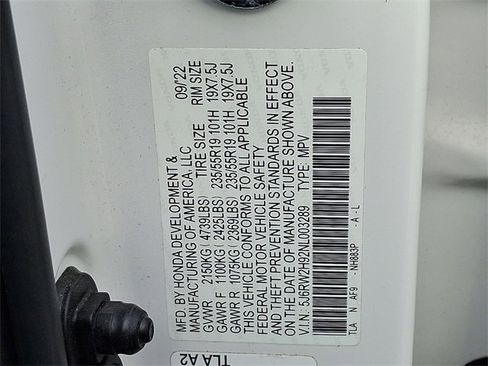 Used 2022 Honda CR-V Touring image 27