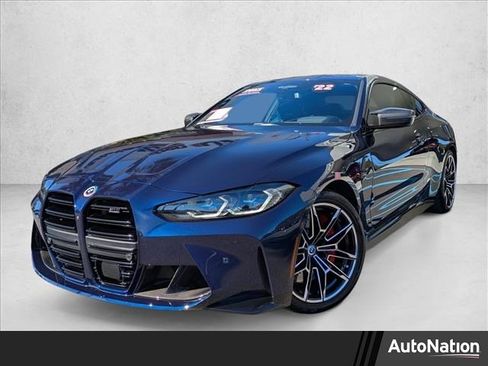 Used 2022 BMW M4 xDrive Competition w/ M Carbon Exterior Package image 1