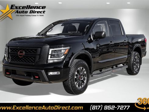 Used 2023 Nissan Titan PRO-4X w/ Off Road Protection Package image 1