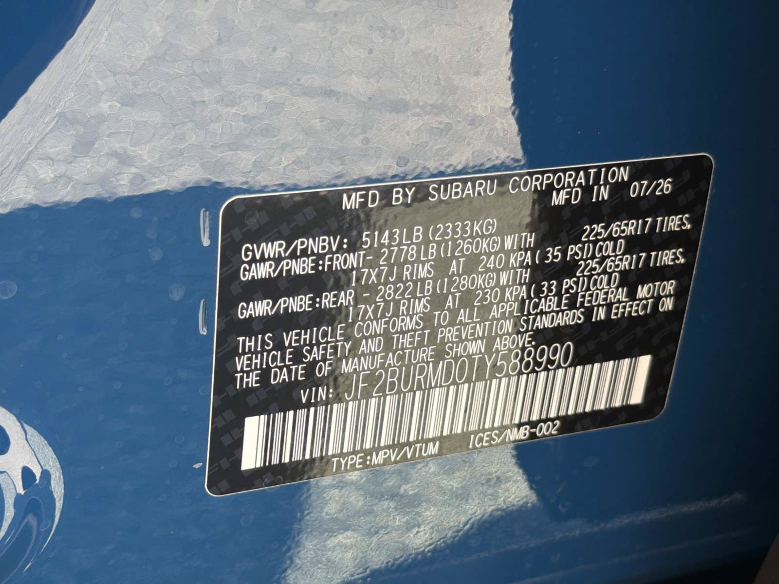 New 2026 Subaru Outback Wilderness AWD/4WD image 26