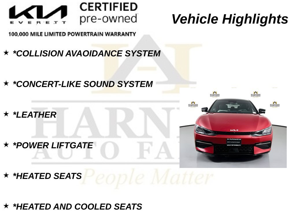 Certified 2023 Kia EV6 GT-Line w/ GT-Line Suede Seat Package AWD/4WD image 20