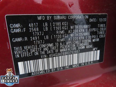 Used 2024 Subaru Crosstrek 2.5i Wilderness w/ Wilderness Package image 29