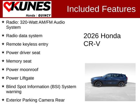 Used 2026 Honda CR-V EX-L image 2