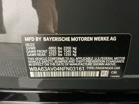 Certified 2022 BMW 430i Gran Coupe w/ M Sport Package image 32