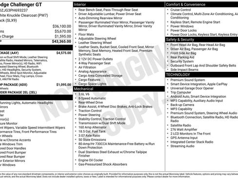 Used 2023 Dodge Challenger GT w/ Plus Package RWD image 17