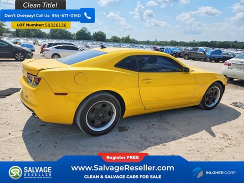 Used 2012 Chevrolet Camaro LS RWD image 4