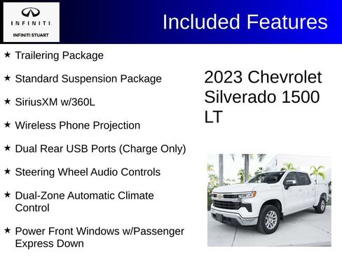 Used 2023 Chevrolet Silverado 1500 LT AWD/4WD image 3