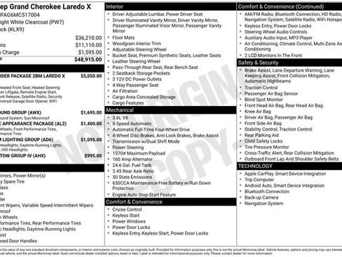 Used 2021 Jeep Grand Cherokee Laredo X image 53