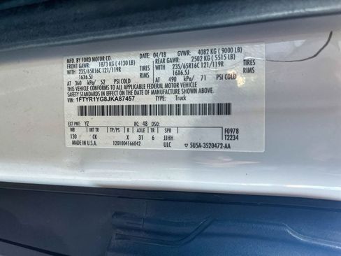 Used 2018 Ford Transit 250 130 Low Roof RWD image 59
