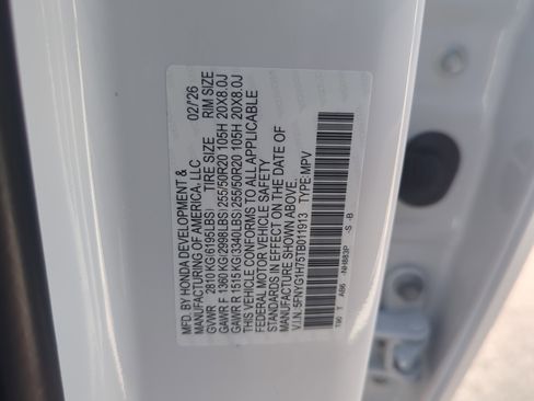 New 2026 Honda Pilot Touring image 28