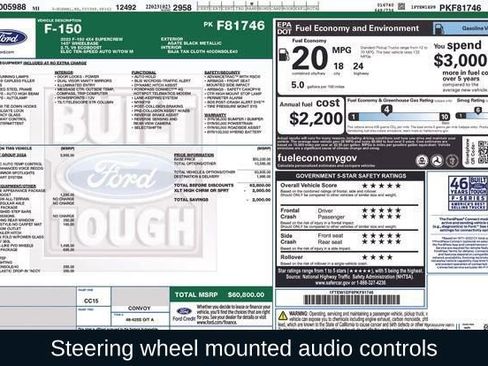 Used 2023 Ford F150 XLT w/ Equipment Group 302A High image 5