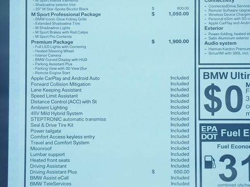 New 2026 BMW 530i w/ M Sport Package image 9
