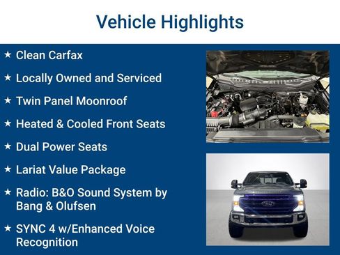 Used 2022 Ford F250 Lariat w/ Lariat Value Package image 3