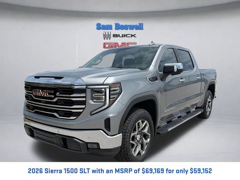 New 2026 GMC Sierra 1500 SLT w/ SLT Premium Plus Package AWD/4WD image 1