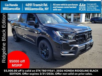 New 2026 Honda Ridgeline Black Edition