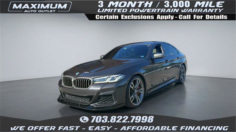 Used 2021 BMW M550i xDrive w/ Executive Package AWD/4WD image 1