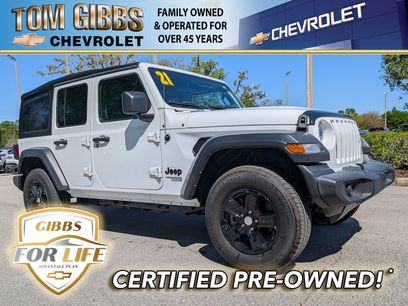 Used 2021 Jeep Wrangler Unlimited Sport