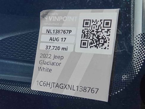 Certified 2022 Jeep Gladiator Sport image 27