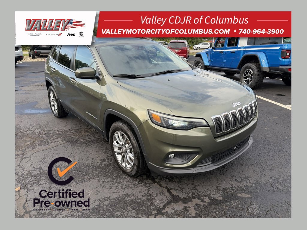 Certified 2021 Jeep Cherokee Latitude Lux FWD image 1