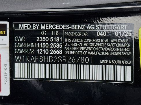 Used 2025 Mercedes-Benz C 43 AMG 4MATIC Sedan image 31