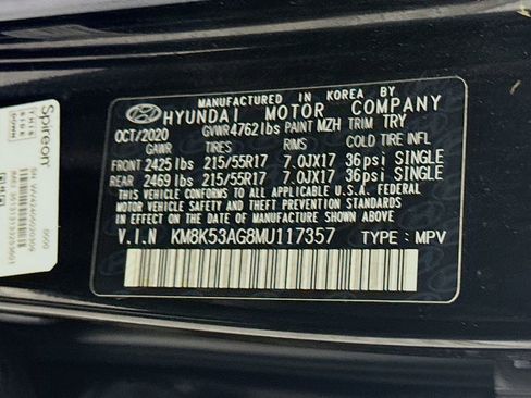Certified 2021 Hyundai Kona Ultimate FWD image 37