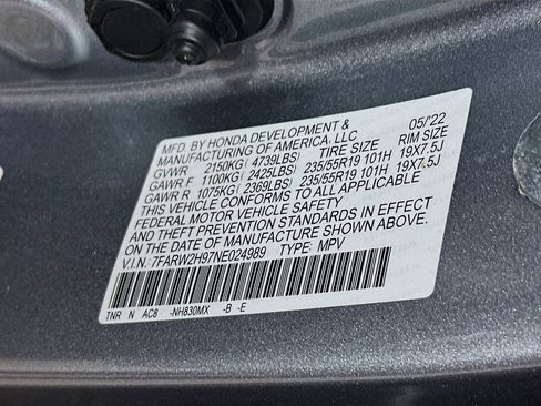 Certified 2022 Honda CR-V Touring image 27