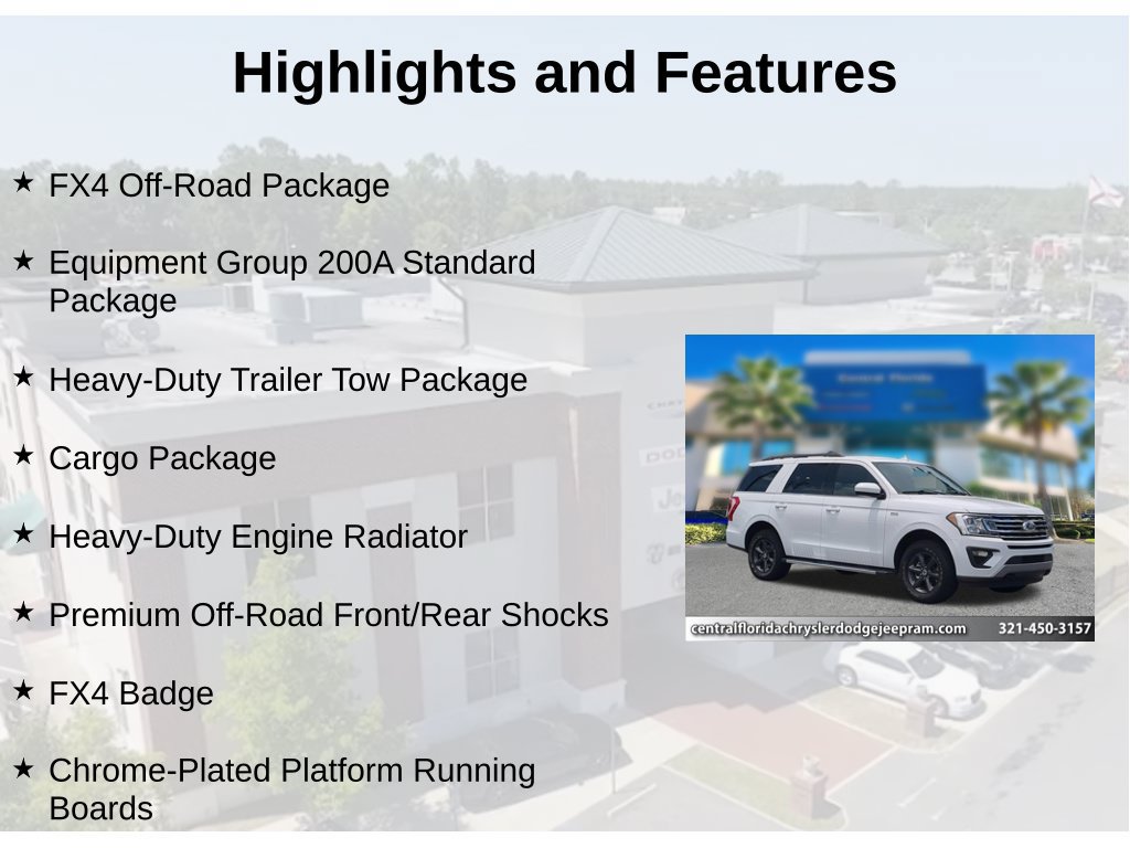 Used 2021 Ford Expedition XLT w/ FX4 Off-Road Package AWD/4WD image 5