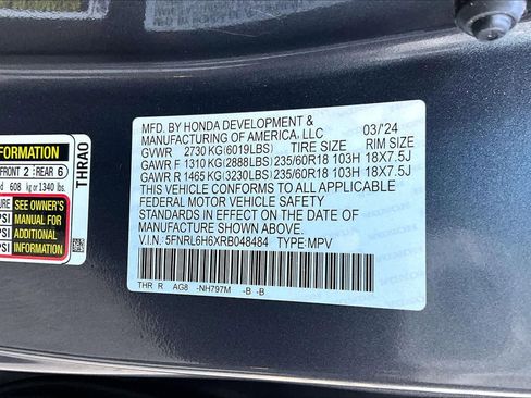 Used 2024 Honda Odyssey EX-L image 33