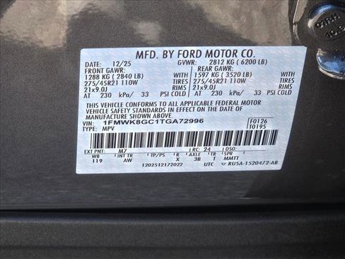 New 2026 Ford Explorer ST w/ Sun And Sound Package image 17