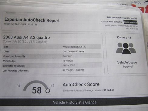 Used 2008 Audi A4 3.2 AWD/4WD image 18