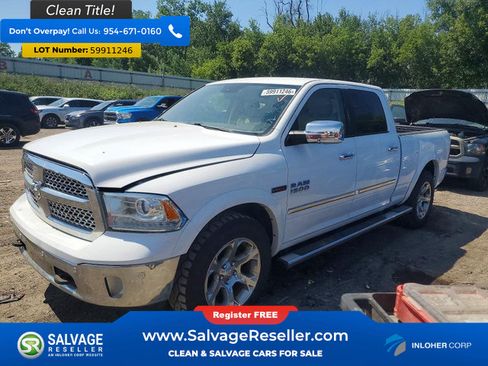 Used 2015 RAM 1500 Laramie w/ Convenience Group AWD/4WD image 1