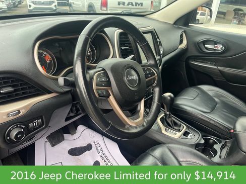 Used 2016 Jeep Cherokee Limited AWD/4WD image 15