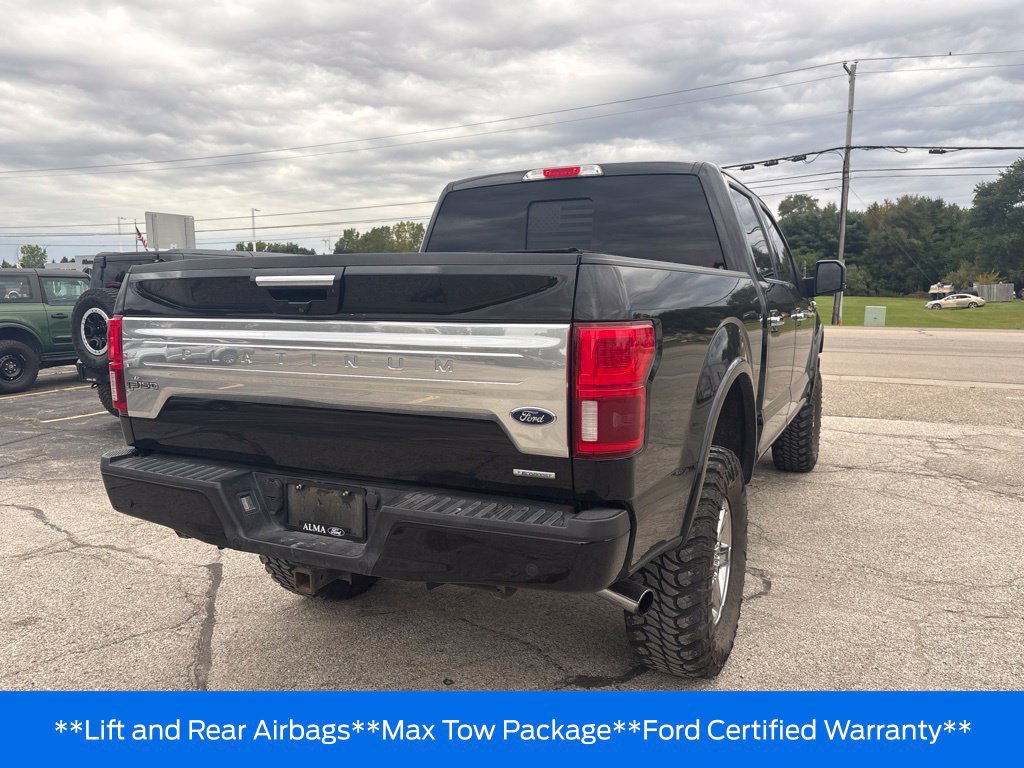 Certified 2020 Ford F150 Platinum w/ Equipment Group 701A Luxury AWD/4WD image 14