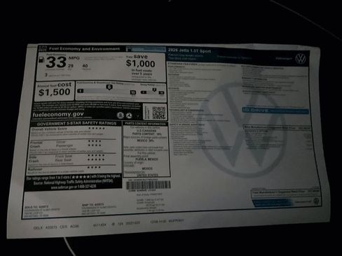New 2026 Volkswagen Jetta Sport FWD image 18