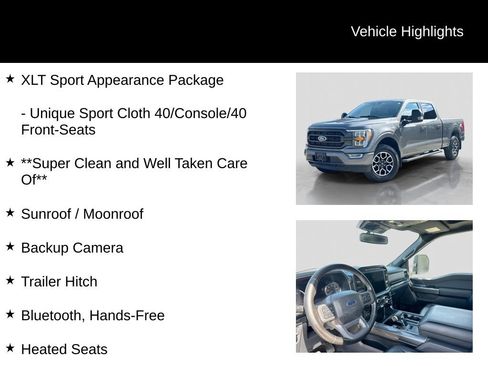 Certified 2023 Ford F150 XLT w/ Equipment Group 302A High AWD/4WD image 22