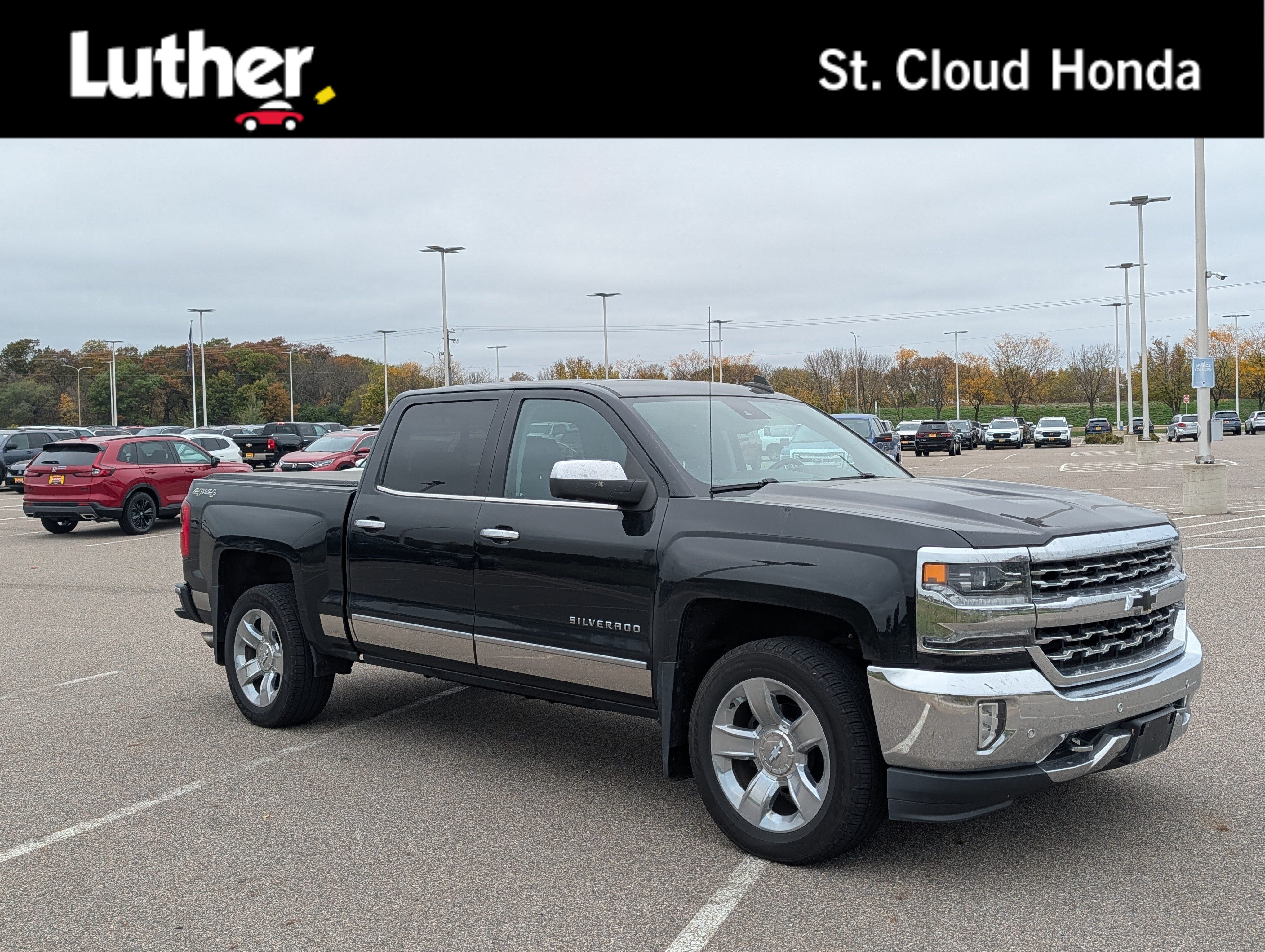 Used 2018 Chevrolet Silverado 1500 LTZ w/ Sport Package AWD/4WD image 1