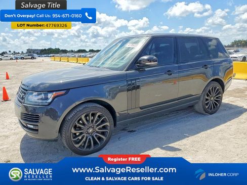 Used 2017 Land Rover Range Rover Supercharged image 1