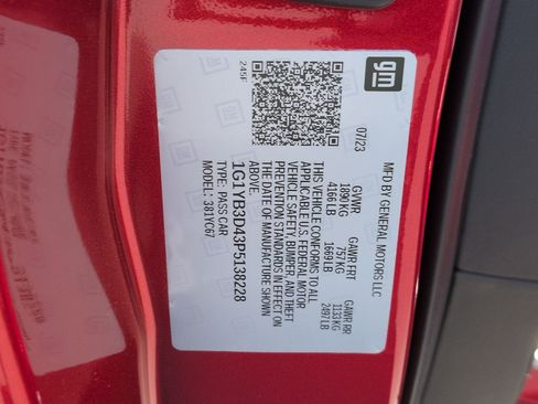 Used 2023 Chevrolet Corvette Stingray Preferred Conv w/ Z51 Performance Package image 32