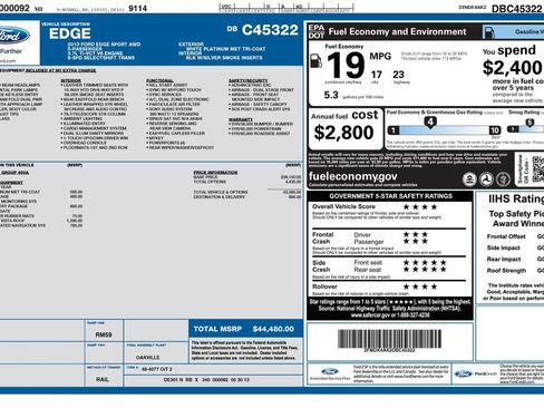Used 2013 Ford Edge Sport w/ Driver Entry Pkg image 19