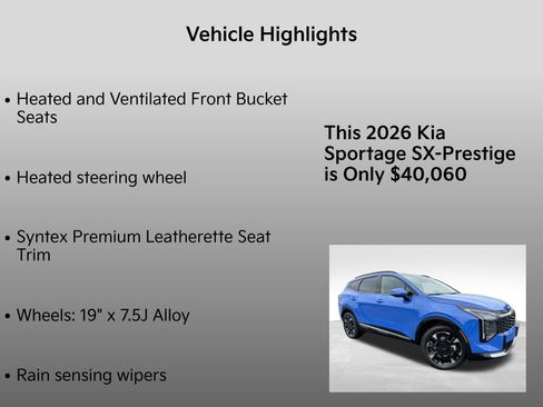 New 2026 Kia Sportage SX AWD/4WD image 33