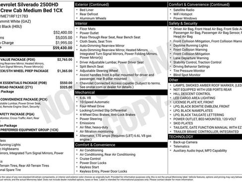 Used 2024 Chevrolet Silverado 2500 Custom w/ Custom Value Package AWD/4WD image 6