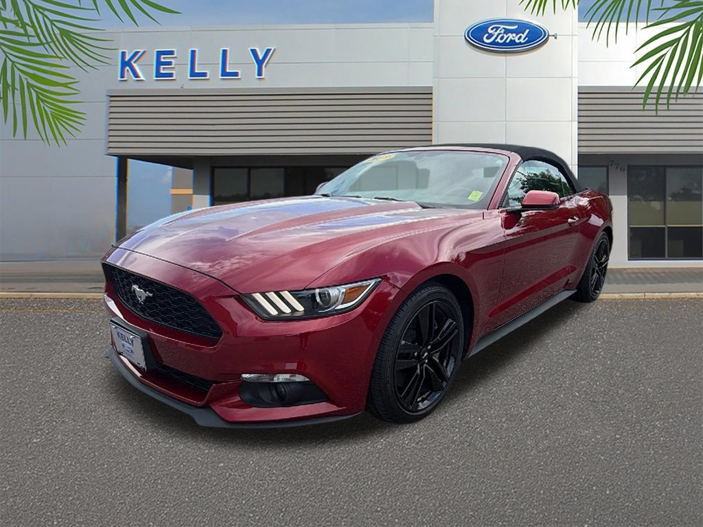 Used 2015 Ford Mustang Premium w/ Ecoboost Performance Package RWD image 1