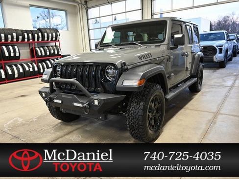 Used 2021 Jeep Wrangler Unlimited Sport image 1
