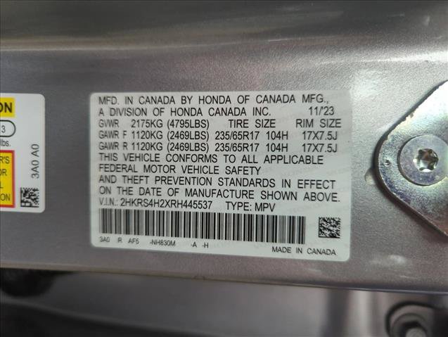 Certified 2024 Honda CR-V LX image 24