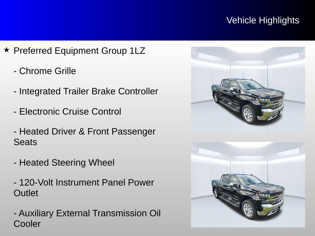 Used 2019 Chevrolet Silverado 1500 LTZ w/ LTZ Plus Package AWD/4WD image 21