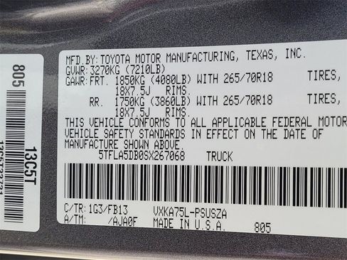 New 2025 Toyota Tundra SR5 image 28