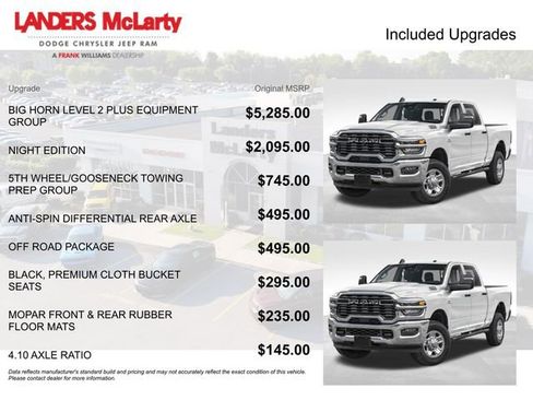 New 2026 RAM 2500 Big Horn AWD/4WD image 3